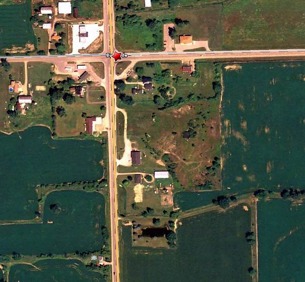 Burnside Drive-In Theatre - Aerial (newer photo)